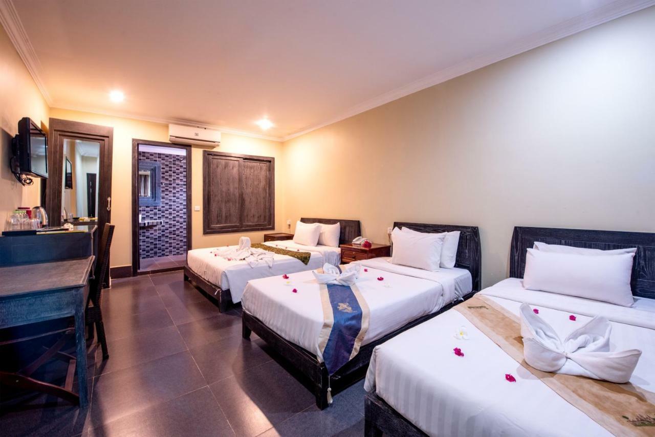 วัฒนา รีสอร์ต แอนด์ สปา Hotel เสียมราฐ ภายนอก รูปภาพ