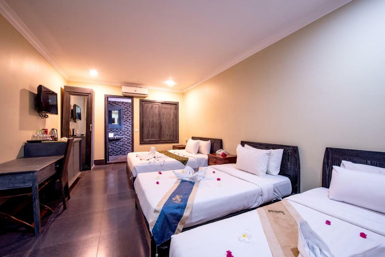วัฒนา รีสอร์ต แอนด์ สปา Hotel เสียมราฐ ภายนอก รูปภาพ