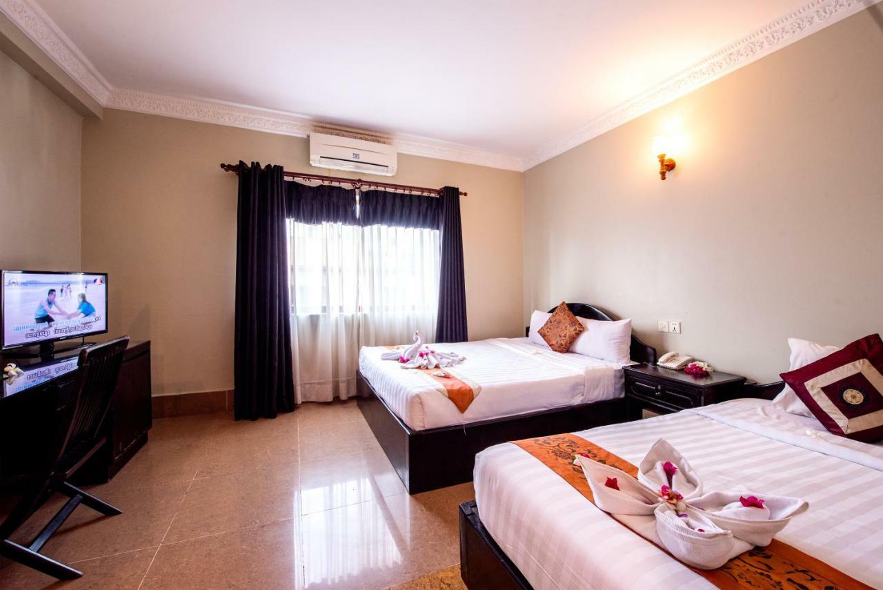 วัฒนา รีสอร์ต แอนด์ สปา Hotel เสียมราฐ ภายนอก รูปภาพ